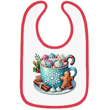 Discover Christmas Ice Cream, Christmas Coteque Bibs