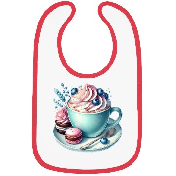 Discover Christmas ice cream, Coquette Chistmas Bibs