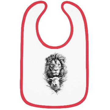 Discover The Lion of Judah and the Lamb of God Bibs