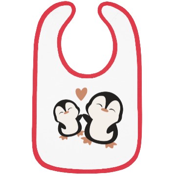 Discover Brown Flat Illustrative Newborn Bibs