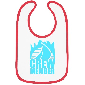 Discover Crew Member Sailing Sun Sunset Logo Crew Member Bibs