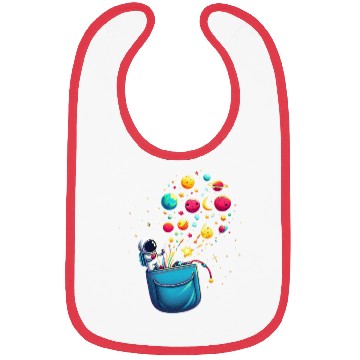 Discover Cosmic Pocket Adventure Bibs