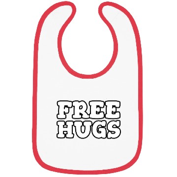 Discover Free Hugs Bibs