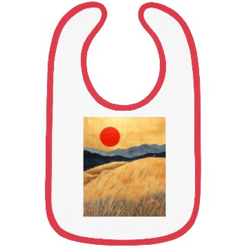 Discover Sunset Serenity: Susuki Fields in Twilight Bibs