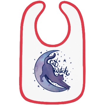 Discover Cat Witch Bibs