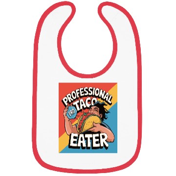 Discover Great gift idea funny quote graphic design Tacos Bibs