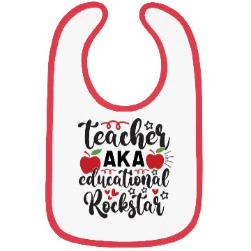 Discover Teacher AKA education rockstar Bibs