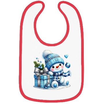 Discover Snowman Christmas, Cute Christmas Bibs