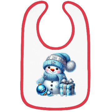 Discover Snowman Christmas, Cute Christmas Bibs