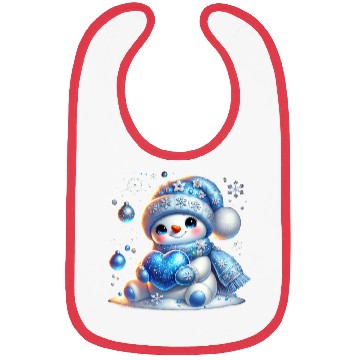 Discover Snowman Christmas, Cute Christmas Bibs