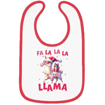 Discover Fa La La La Llama, Merry Christmas Bibs