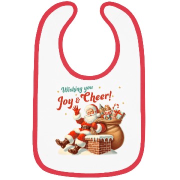 Discover Wishing you Joy and Cheer Bibs