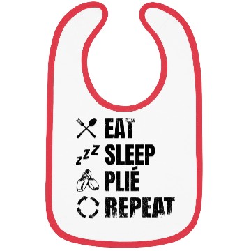 Discover Ballet Dancer Daily Schedule Bibs