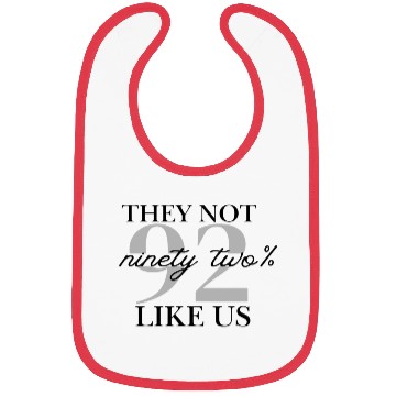 Discover They Not Like Us Graphic Bibs