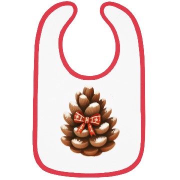 Discover Christmas Coquette Bow, Cute Christmas Bibs