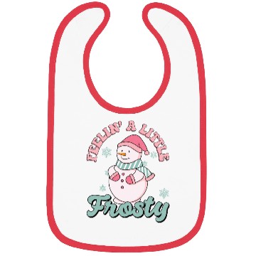 Discover Snowman Christmas, Christmas Retro Bibs