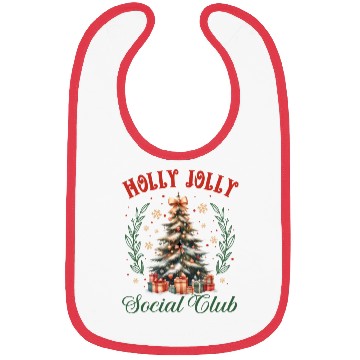 Discover Holly Jolly Nutcracker, Merry Christmas Bibs