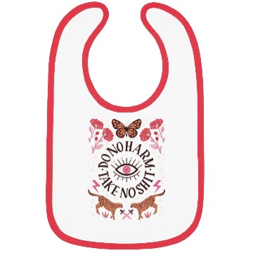 Discover take no shit, do no harm Bibs