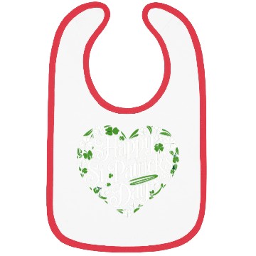 Discover Happy St Patrick's Day Bibs