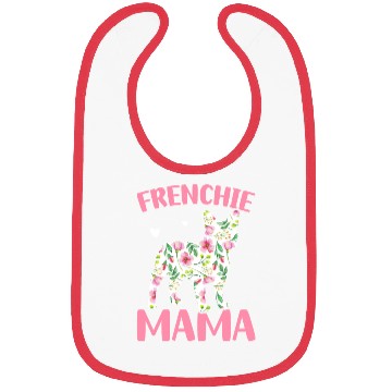 Discover Bulldog Lover French Dog Mama Frenchie Mama Bibs