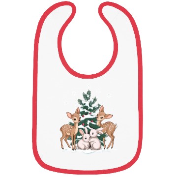 Discover Peaceful Forest Bibs