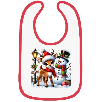 Discover Snowman Christmas, Merry Christmas Bibs