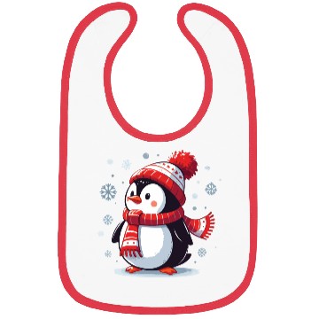 Discover Penguin winter style Bibs