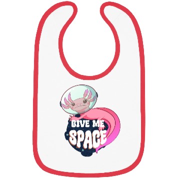 Discover Give Me Space Axolotl Bibs