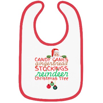 Discover CANDY CANES Bibs