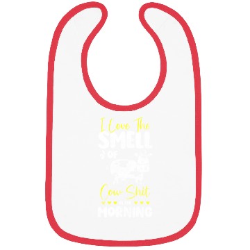 Discover Cows Farm Animal Moo Farmer Bibs
