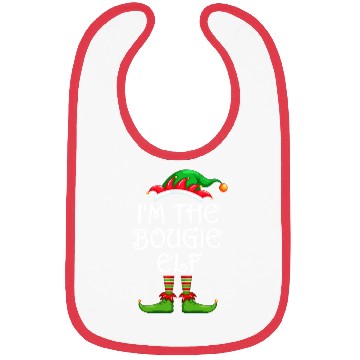 Discover I'm The Bougie Elf Bibs Matching Family Christmas