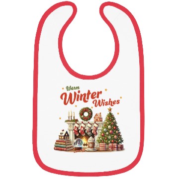 Discover Warm Winter Wishes, Merry Christmas Bibs