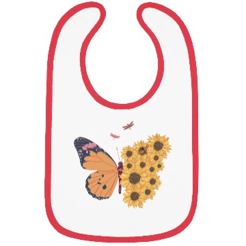 Discover Butterfly design products Bibs