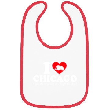 Discover Groovy I Love CHICAGO Bibs