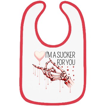 Discover Valentines Day, Valentine Retro Bibs