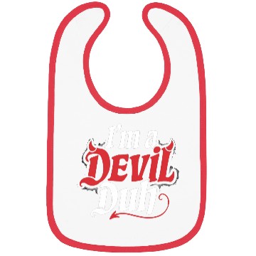 Discover I'm A Devil Duh 4 Bibs