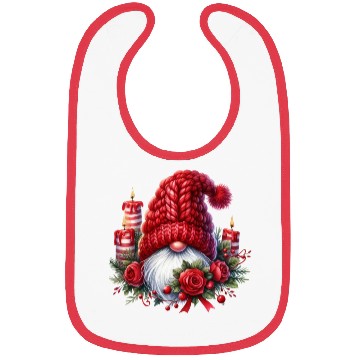 Discover Gnome And Roses Bibs