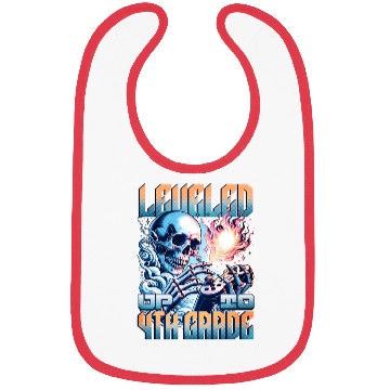 Discover Levelled up to 4th grade, gamer society, school Bibs