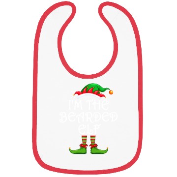 Discover I'm The Bearded Elf Bibs Matching Family