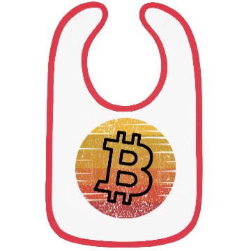 Discover Retro Vintage Bitcoin Bibs Crypto Trader Bibs