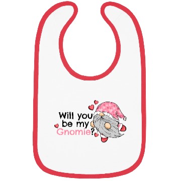 Discover Gnomes Valentines Revelin, Valentines Retro Bibs