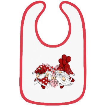 Discover Gnomes Valentines Revelin Bibs