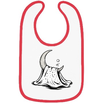 Discover Sleepy Moon Bibs