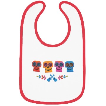 Discover Día de los Muertos Sugar Bibs