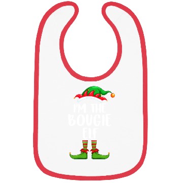 Discover I'm The Bougie Elf Bibs Matching Family Christmas