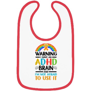 Discover Autism Awareness Neurodivergent ADHD Bibs
