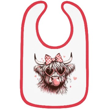 Discover Valentines Day, Valentine Retro Bibs