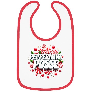 Discover Peppermint Posse Bibs