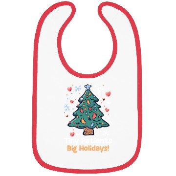 Discover NICU Christmas Tiny Patients, Big Holidays! Bibs