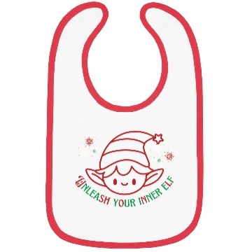 Discover Unleash your inner elf Bibs